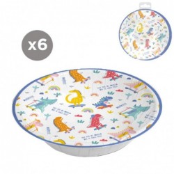 Set de 6 Bol Plato Hondo de...