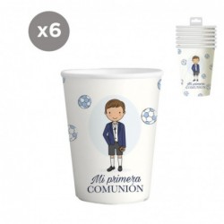 Set de 6 Vasos de Cartón...