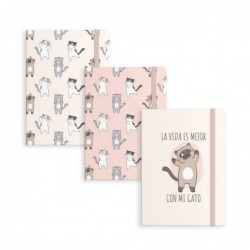 Set de x3 Libreta Cuaderno...