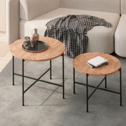 Set de 2 Mesa Pequeña...