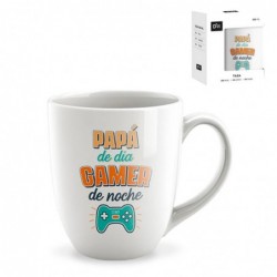 Taza Papa Gamer 344ml...