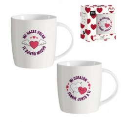 Taza Cerámica 350ml x2...