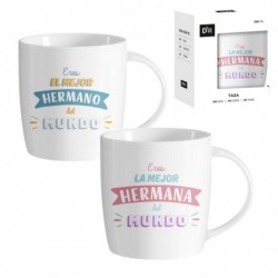 Taza Cerámica 350ml Mejor...