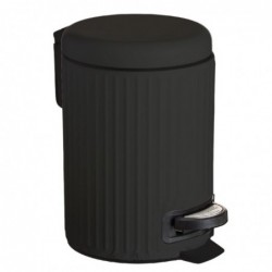 Papelera 3L Metal Negro,...