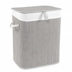 Cesta de Madera Gris con...