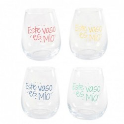 Set de x4 Vaso Cristal...