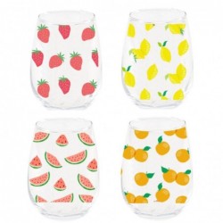 Set de x4 Vaso Cristal...