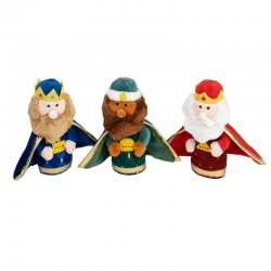 Peluche Reyes Magos x3 16...