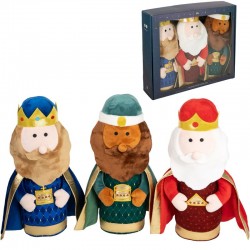Peluche Reyes Magos x3 50...