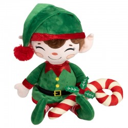 Peluche Elfo Navideño 40 cm...