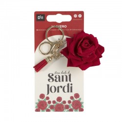 Llavero Rosa Sant Jordi...