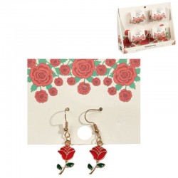 Pendientes Rosa Sant Jordi...