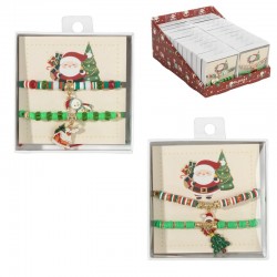 Pulseras Navidad x2 Modelos...
