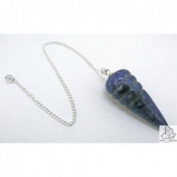Pendulo egipcio peque?o de laspislazuli.