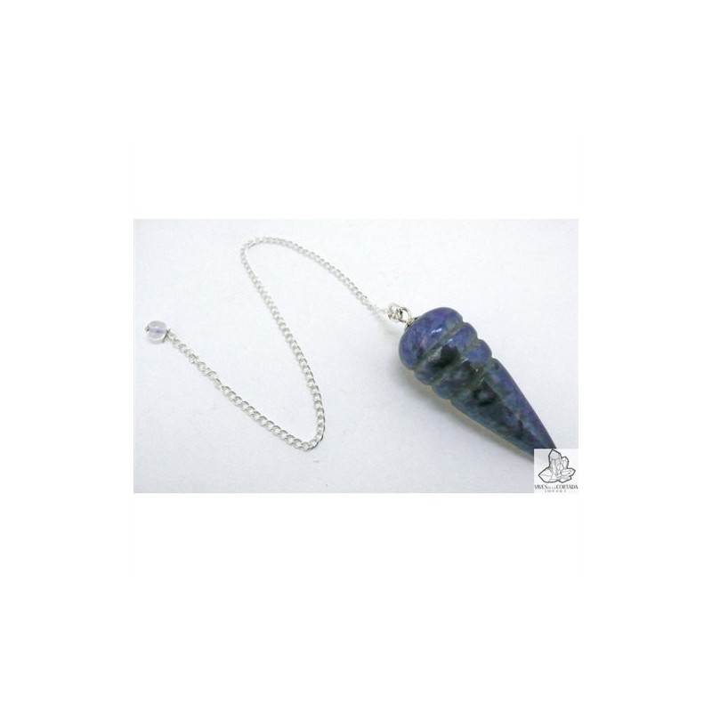 Pendulo egipcio peque?o de laspislazuli.