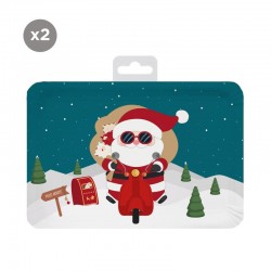 Bandejas Papá Noel x2...