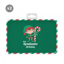 Bandejas Navideñas Elfo x2...