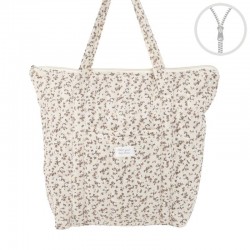Bolso Tote Algodón Flores...