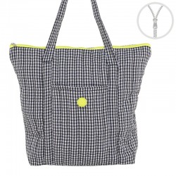 Bolso Tote Vichy con...
