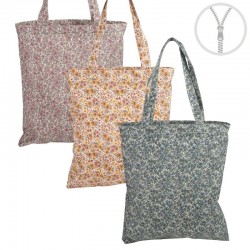 Bolsa Tote con Cremallera...