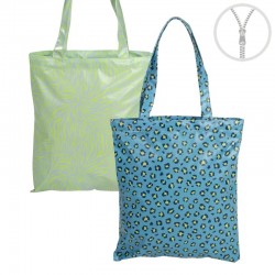 Bolsa Tote con Cremallera...