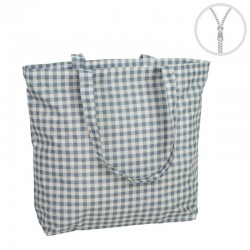 Bolsa Tela Cremallera Vichy...