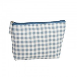 Neceser Vichy Azul 27x6x17 cm