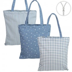 Bolsa Tela con Cremallera...