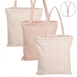 Bolsa Tote con Cremallera...