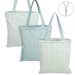 Bolsa Tote con Cremallera...