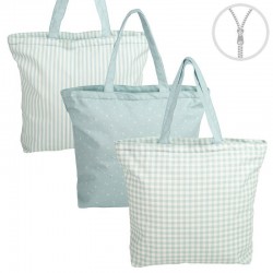 Bolso Tote con Cremallera...