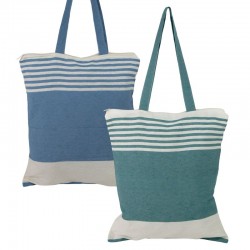 Bolsa de Tela con Rayas x2...