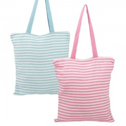 Bolsa Tela Rayas x2 Modelos...