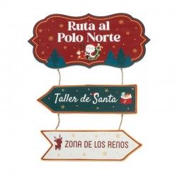 Letrero Navideño Madera...