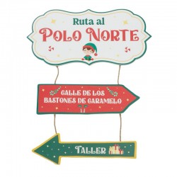 Cartel Decorativo Navideño...
