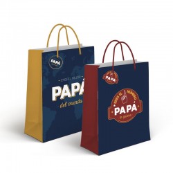 Bolsa Papel Regalo Papá x2...