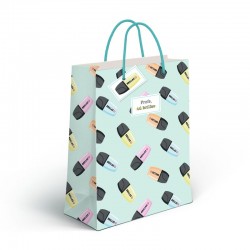 Bolsa Papel Regalo Profe x2...