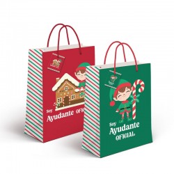 Bolsa Regalo Papel Navideña...