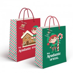 Bolsa Papel Regalo Navidad...