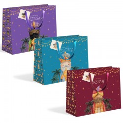 Bolsa Papel Reyes Magos x3...