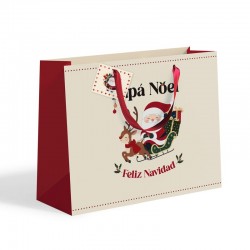 Bolsa Papel Regalo Navidad...