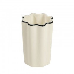 Vaso Ondas Cerámico Filo...