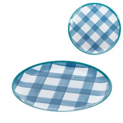 Plato Postre Melamina Vichy...