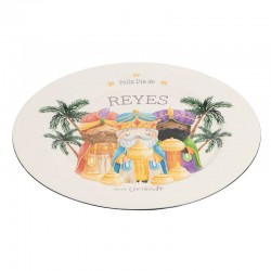 Bajo Plato Redondo Reyes...