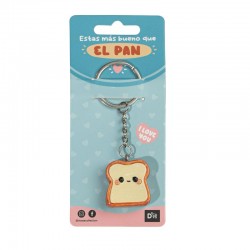 Llavero de Pan Tostado...