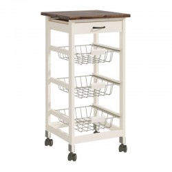Carro Auxiliar Cocina Crema...