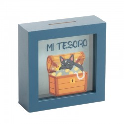 Hucha de Madera "Mi Tesoro"...