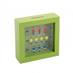 Hucha de Madera Futbolín...