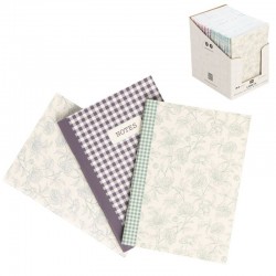 Libretas Tapa Blanda Flores...