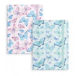 Libreta con Goma Mariposas...